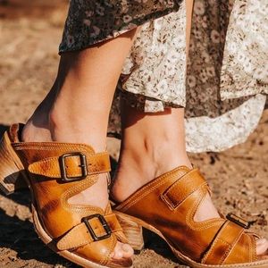 Freebird sandals in the color wheat. Size ten. Gently used.